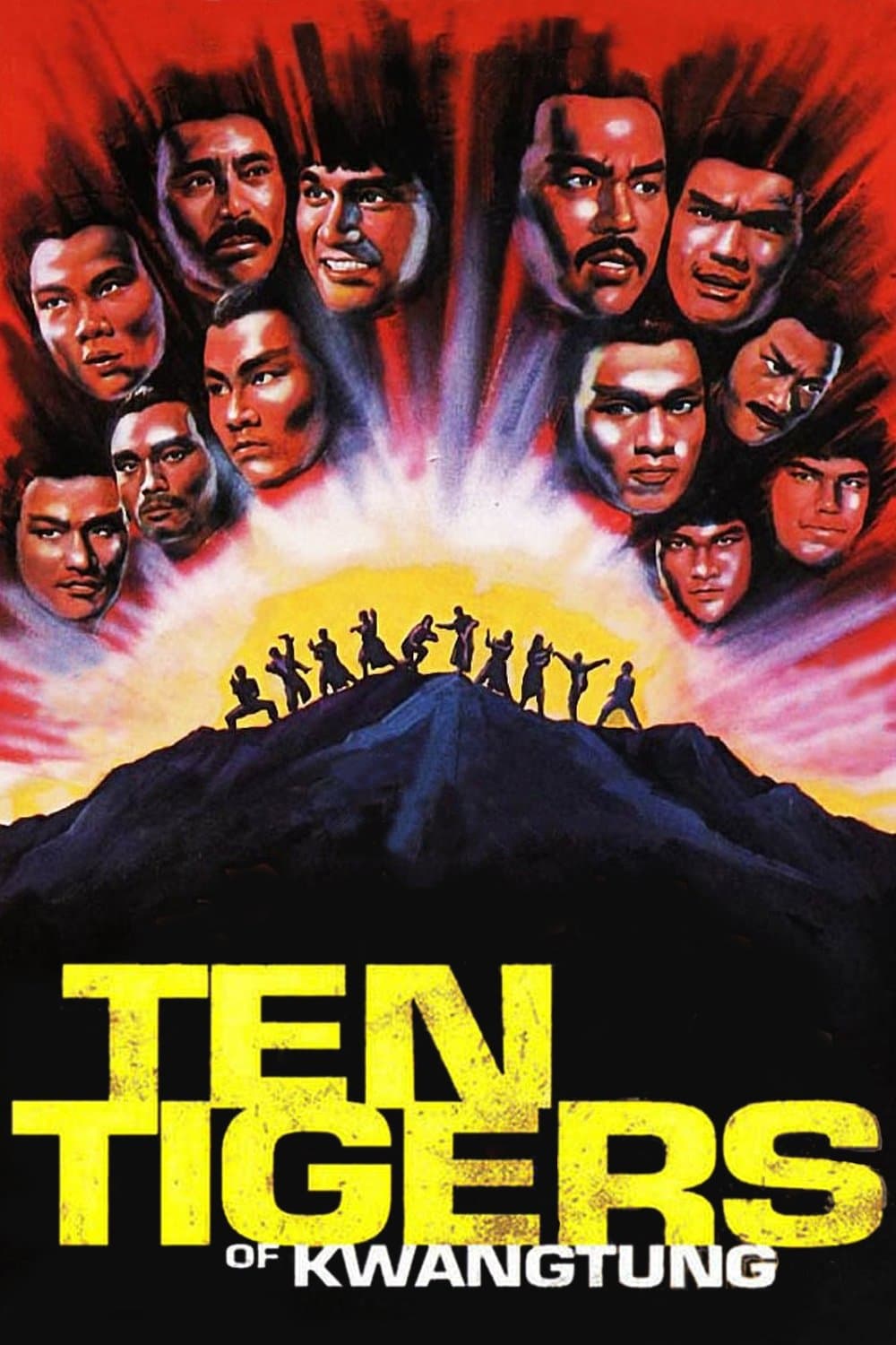 Poster Ten Tigers of Kwangtung