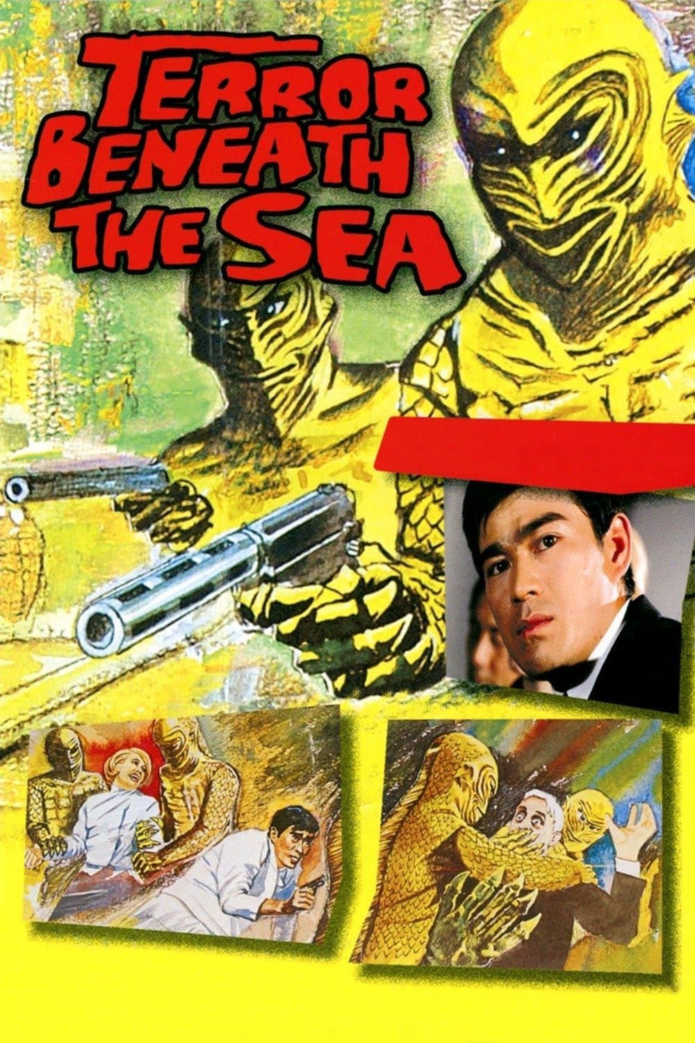 Poster Terror Beneath the Sea