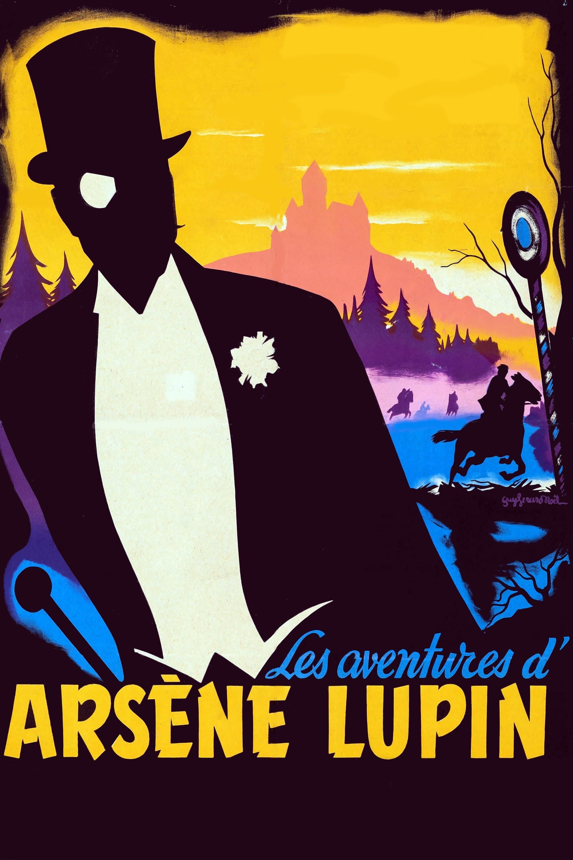 Poster The Adventures of Arsène Lupin