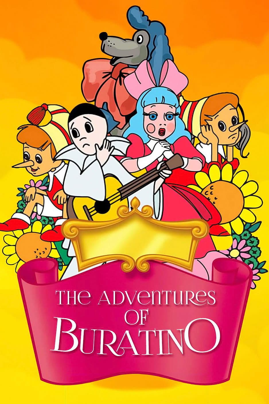Poster The Adventures of Buratino