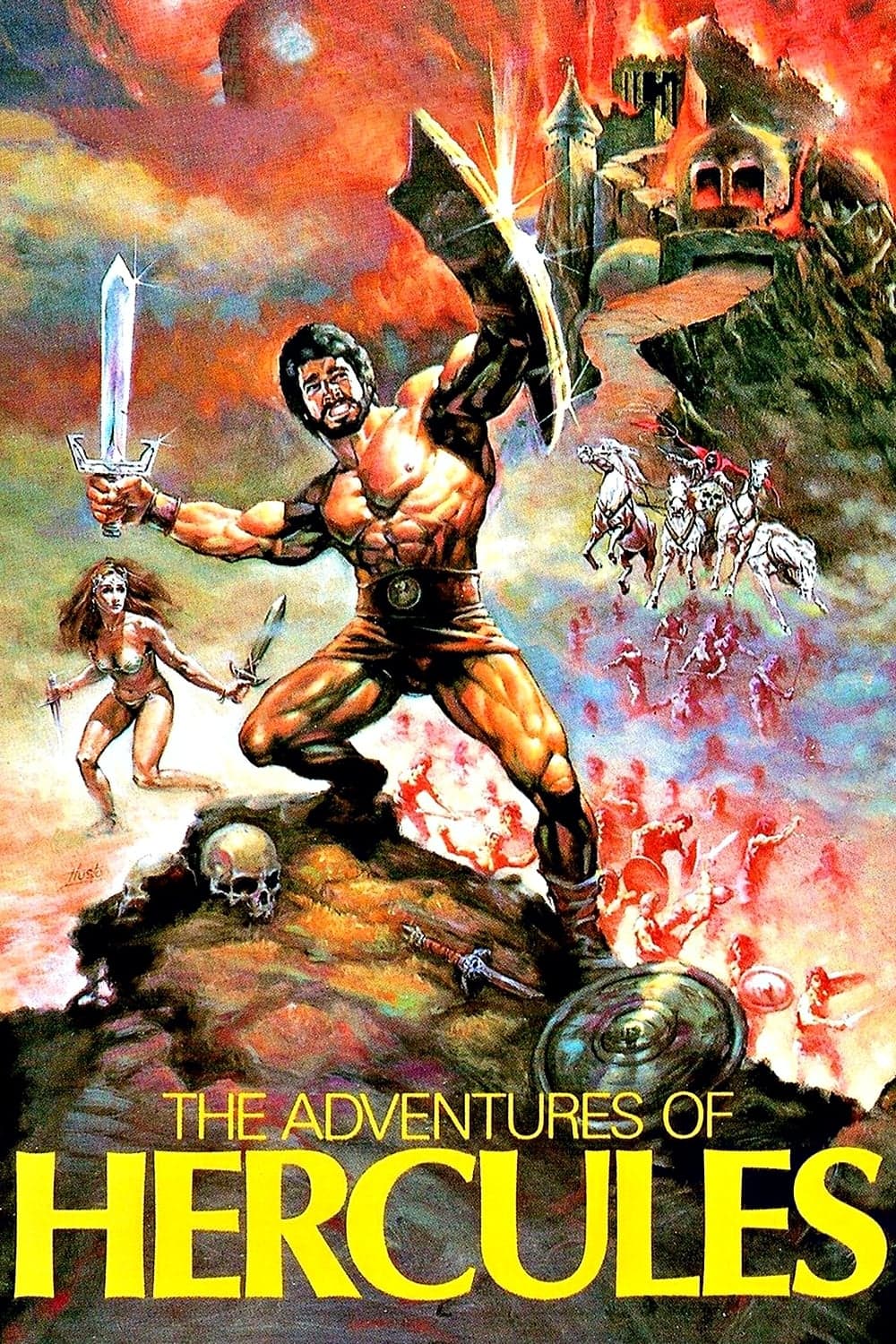 Poster The Adventures of Hercules