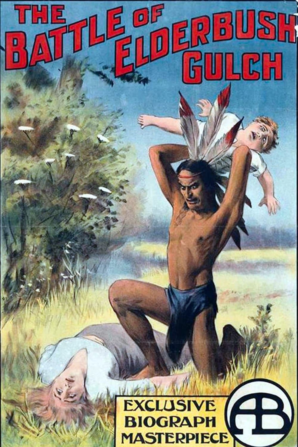 Poster The Battle at Elderbush Gulch