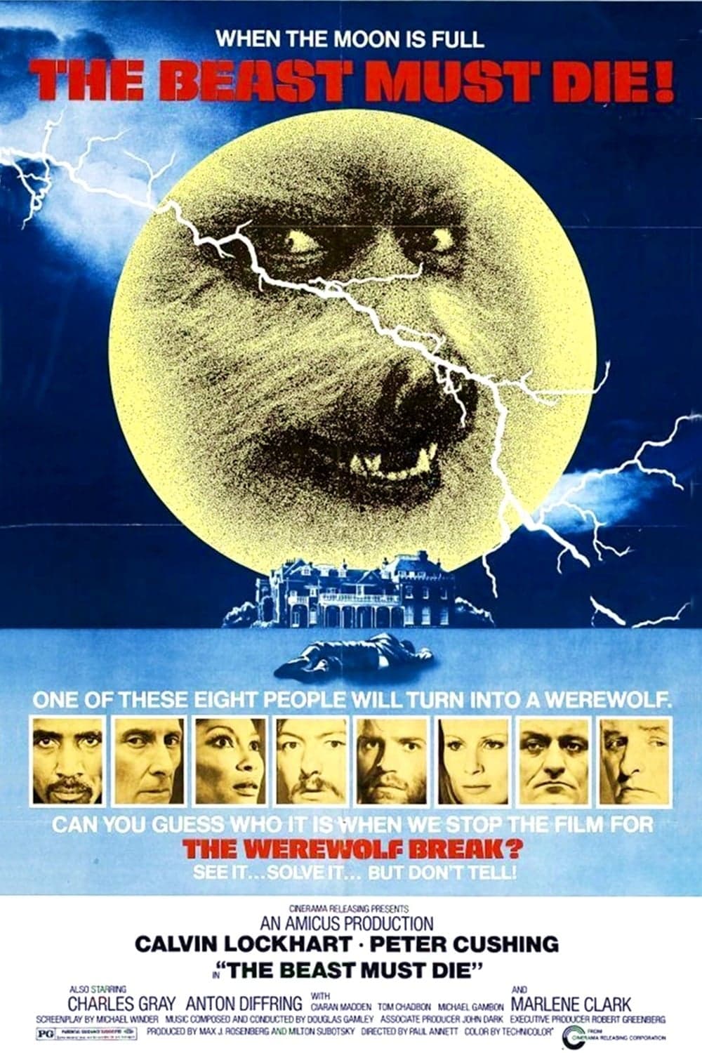Poster The Beast Must Die