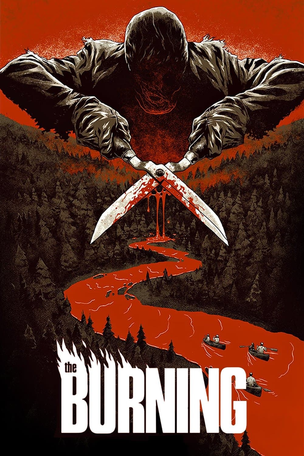 Poster The Burning