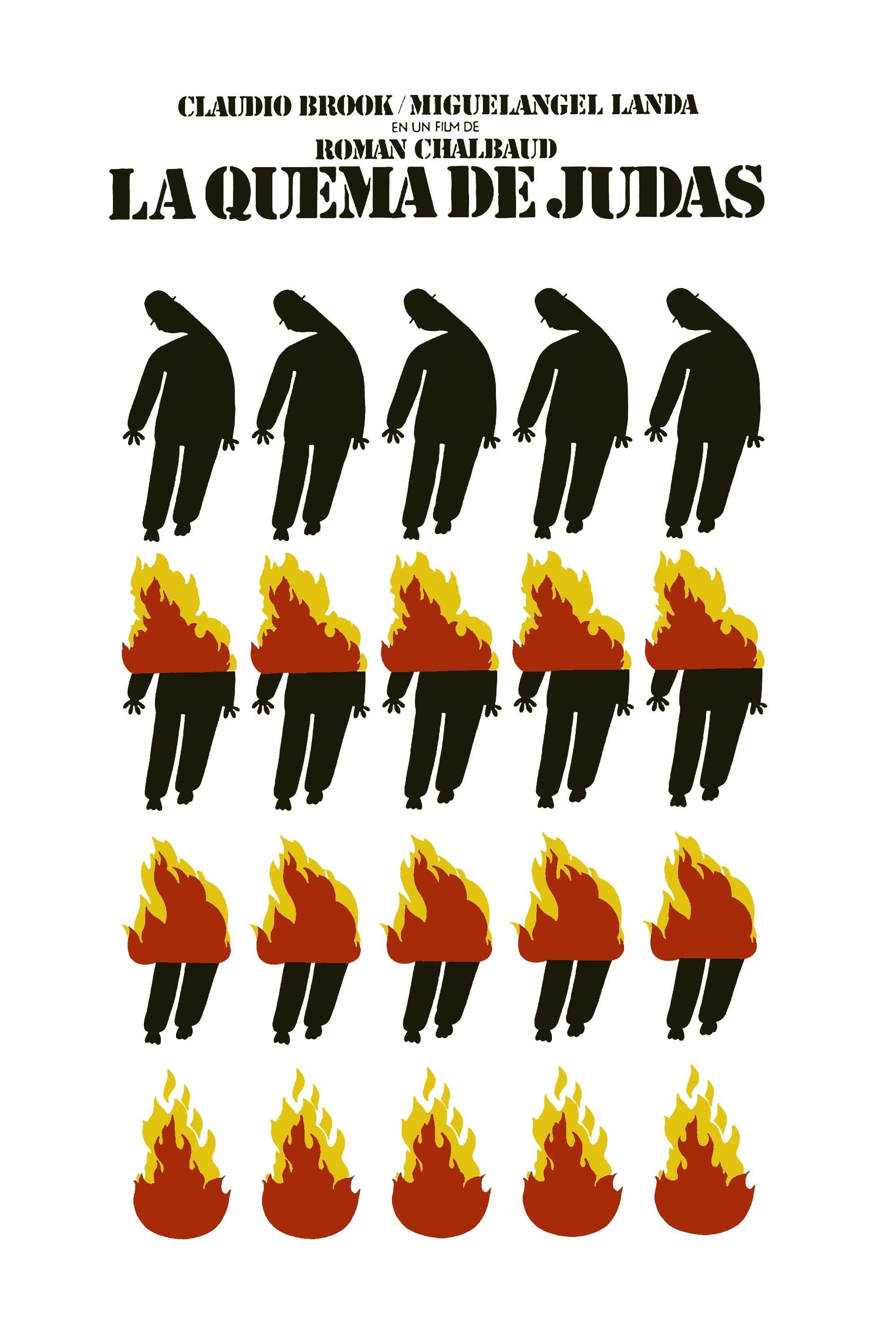 Poster The Burning of Judas