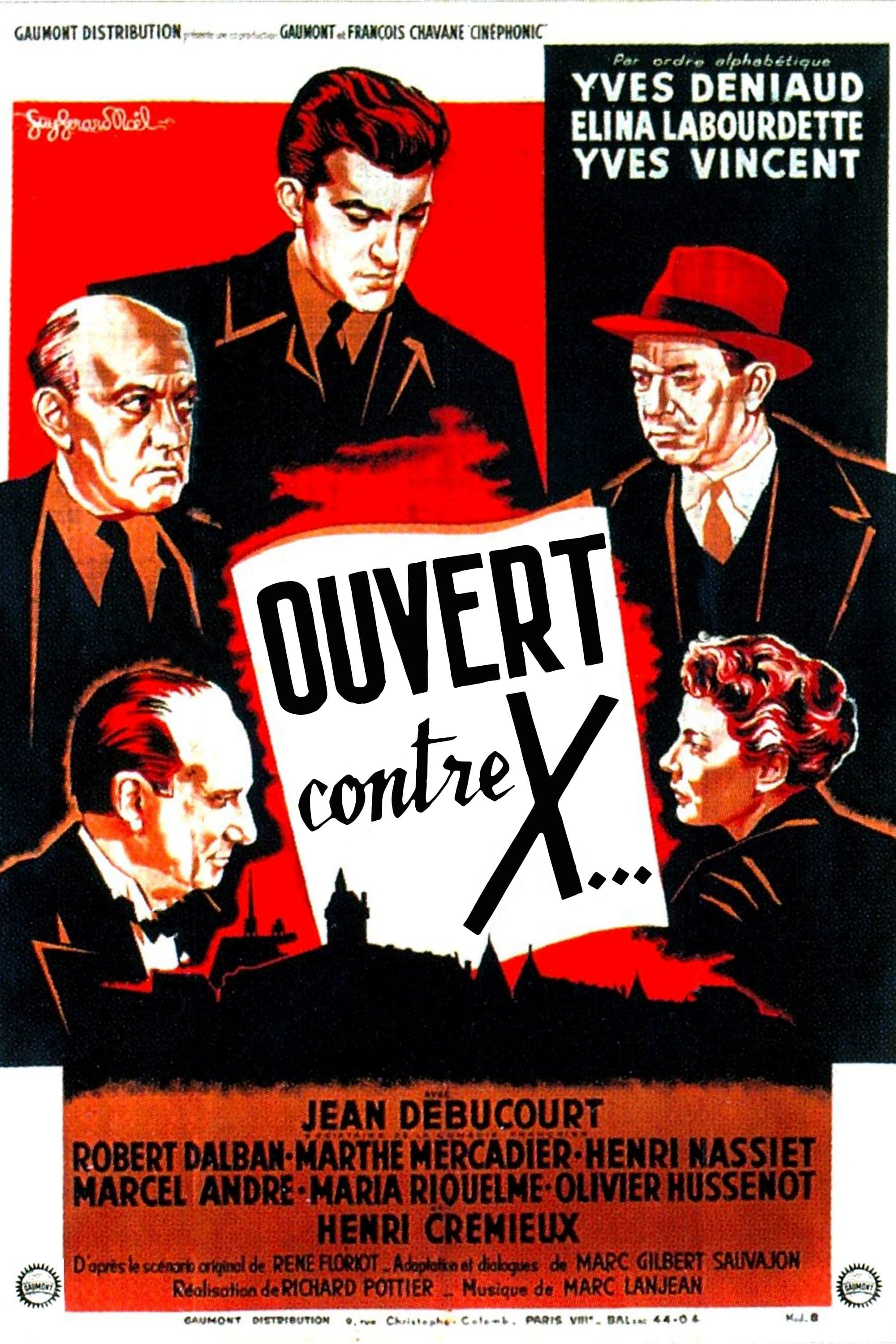 Poster The Case Against X