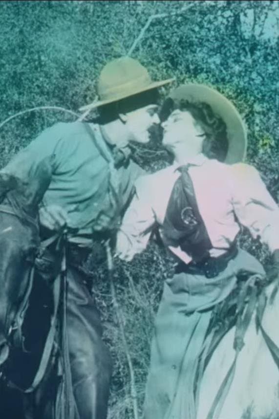 Poster The Cowboy and the Schoolmarm
