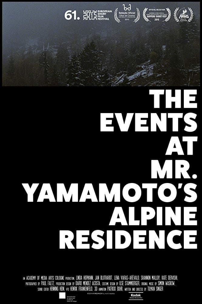 Poster The Events at Mr. Yamamoto's Alpine Residence