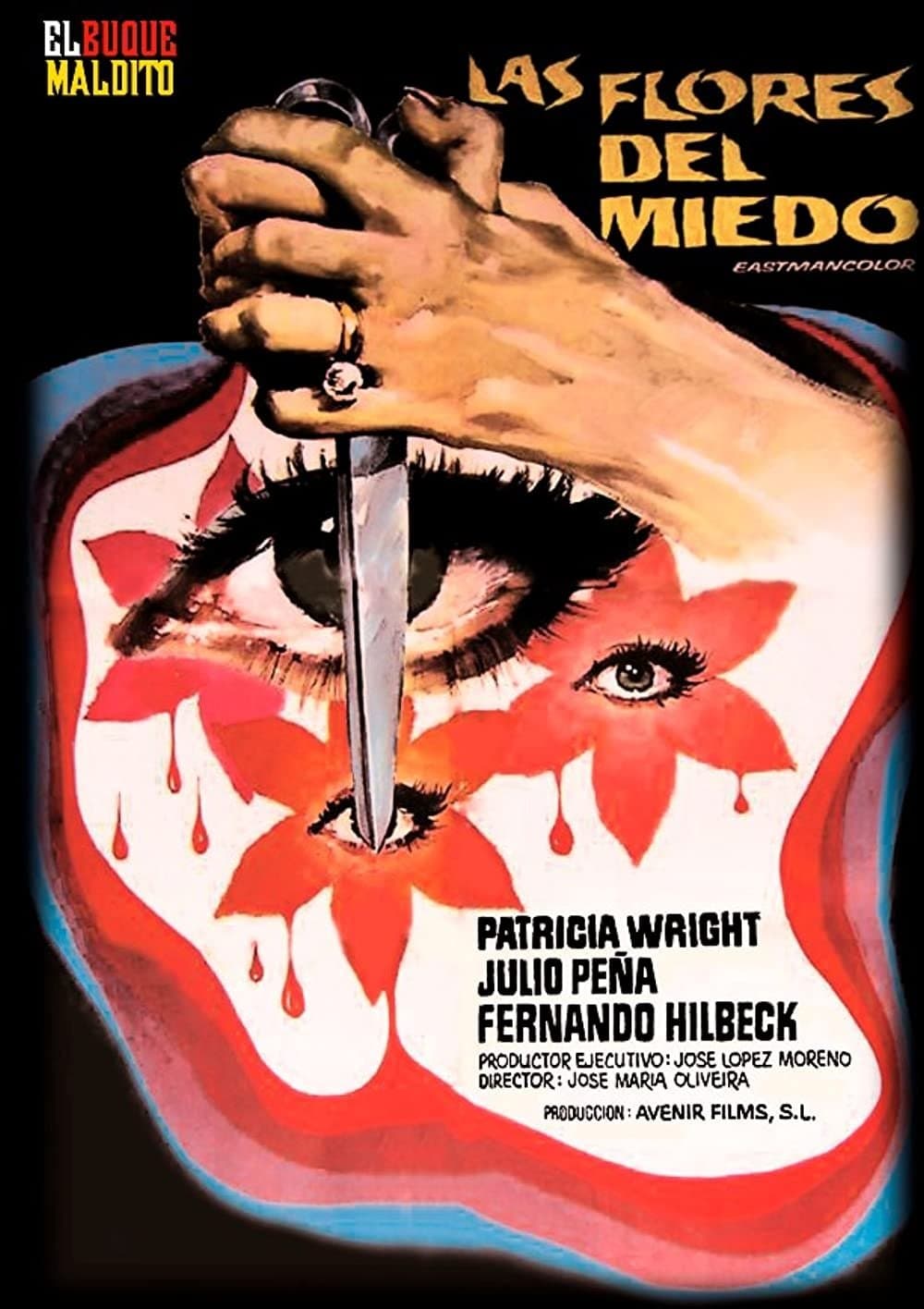 Poster The Flowers of Fear
