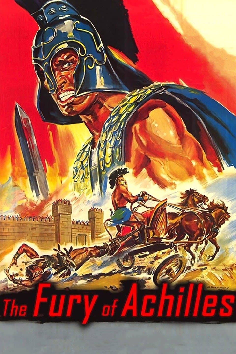 Poster The Fury of Achilles