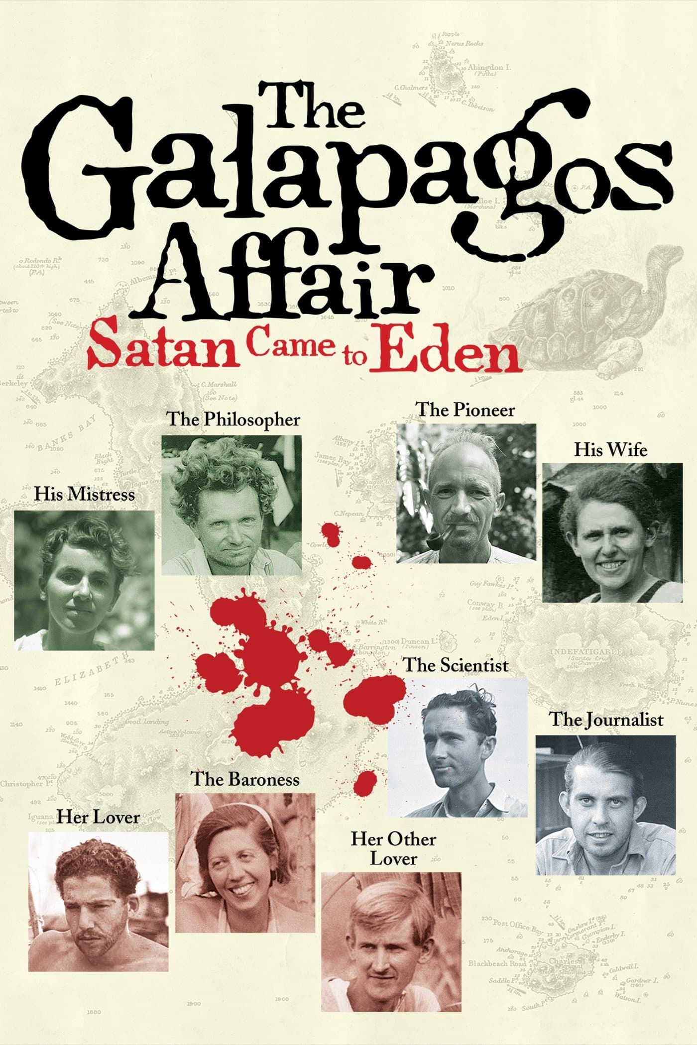 Poster The Galapagos Affair: Satan Came to Eden