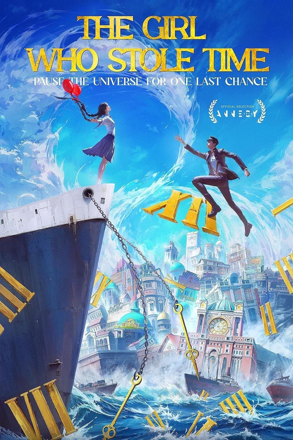 Poster The Girl Who Stole Time