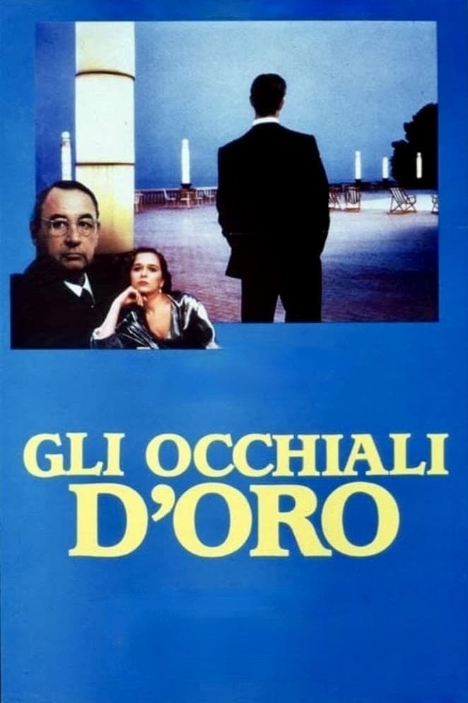 Poster The Gold Rimmed Glasses