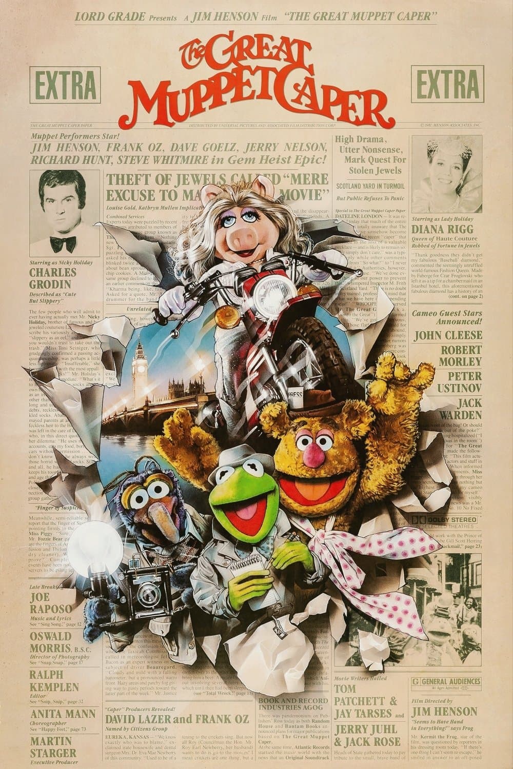 Poster The Great Muppet Caper