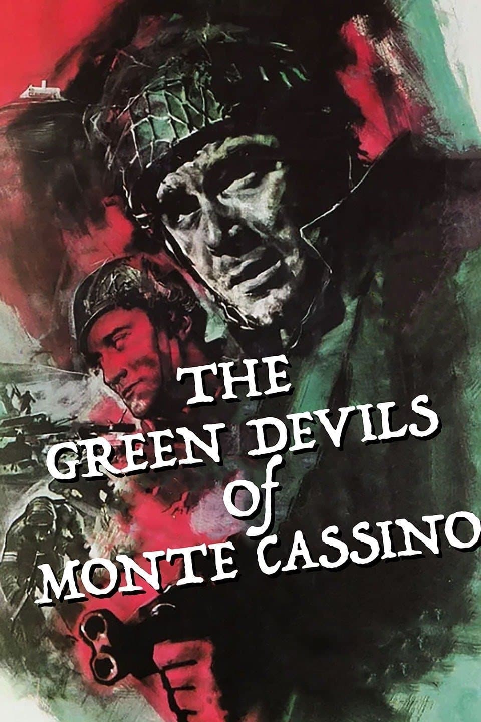 Poster The Green Devils of Monte Cassino