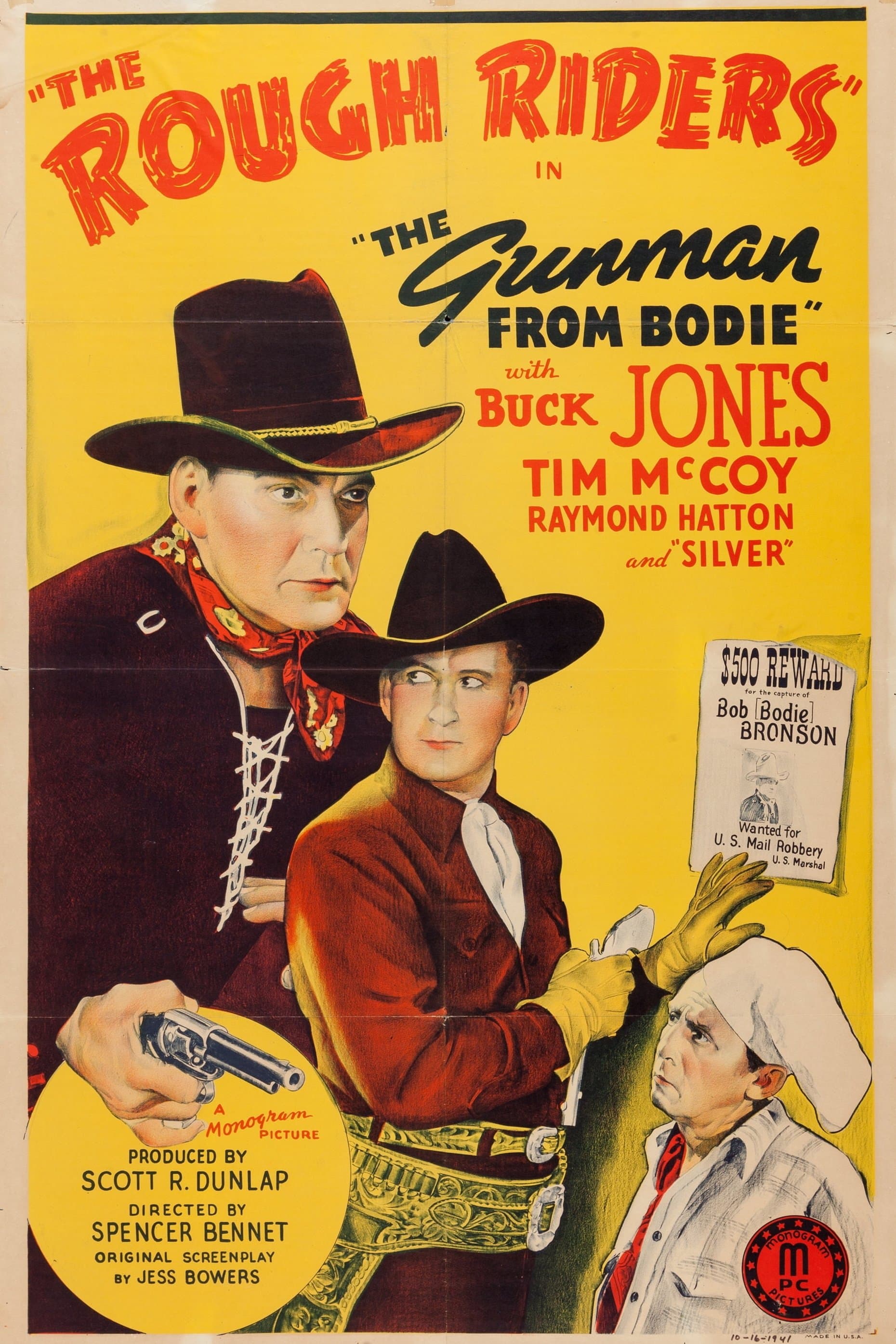 Poster The Gunman From Bodie
