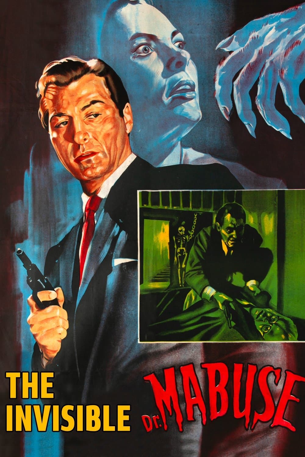 Poster The Invisible Dr. Mabuse