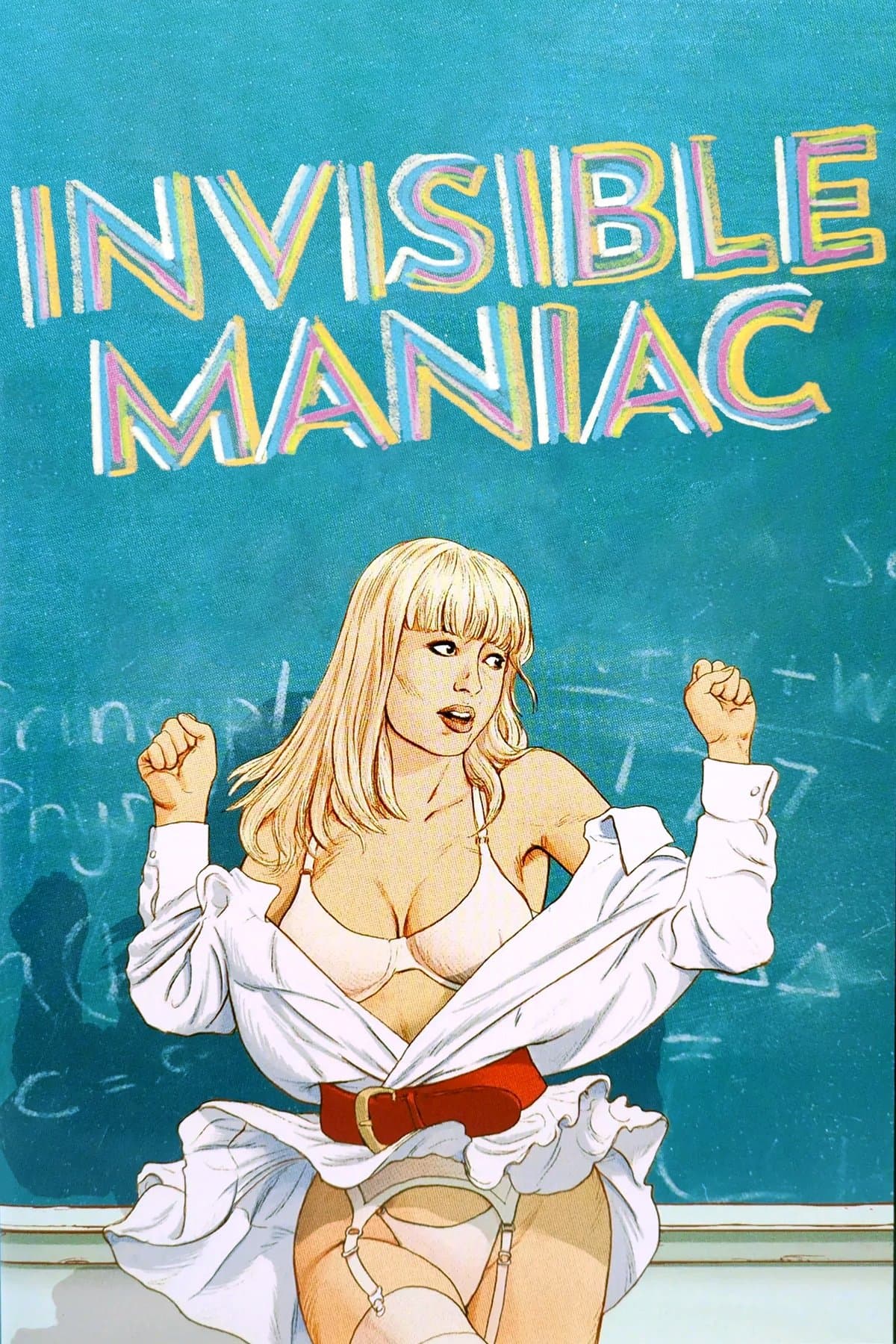 Poster The Invisible Maniac