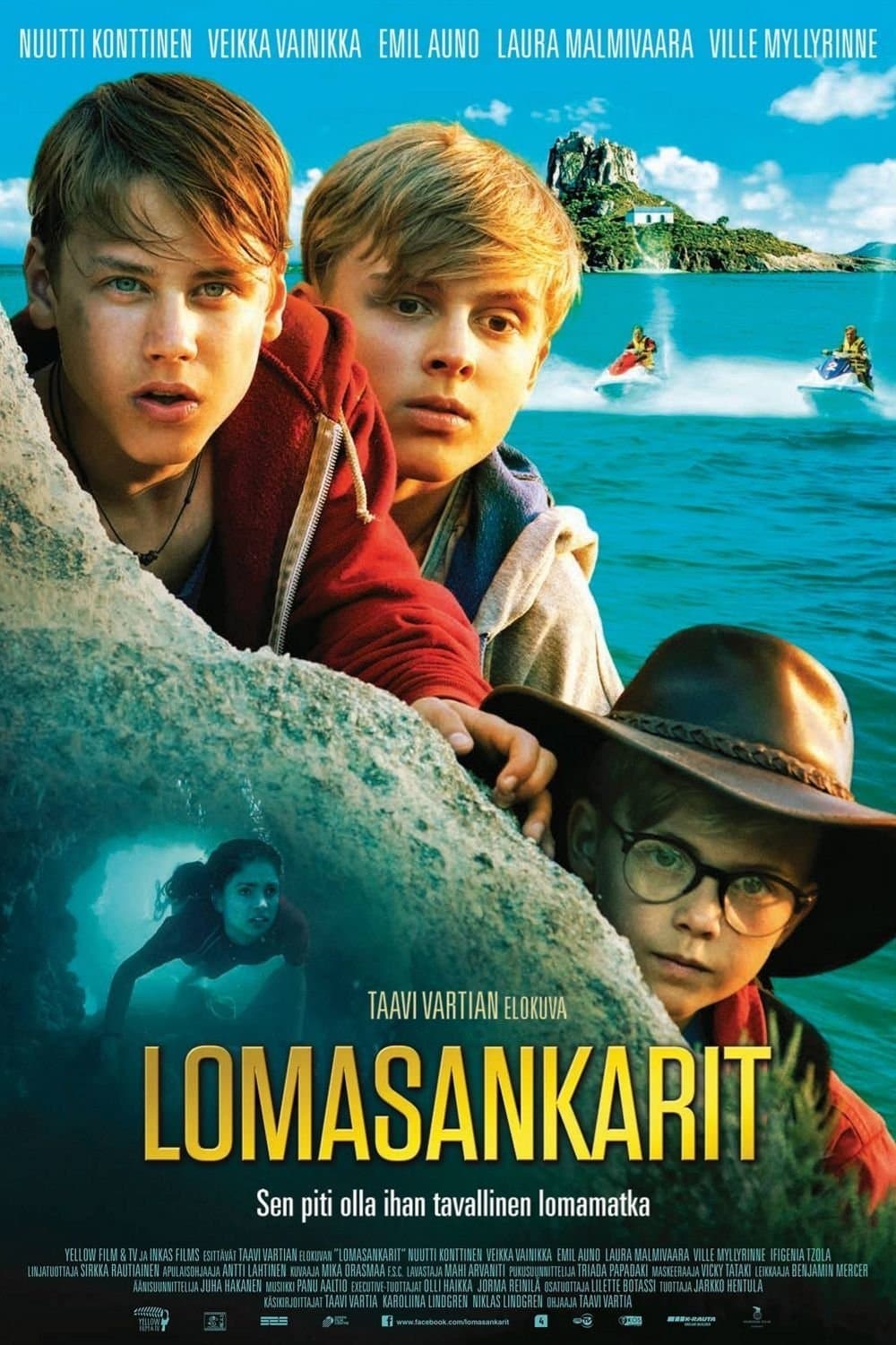 Poster The Island of Secrets