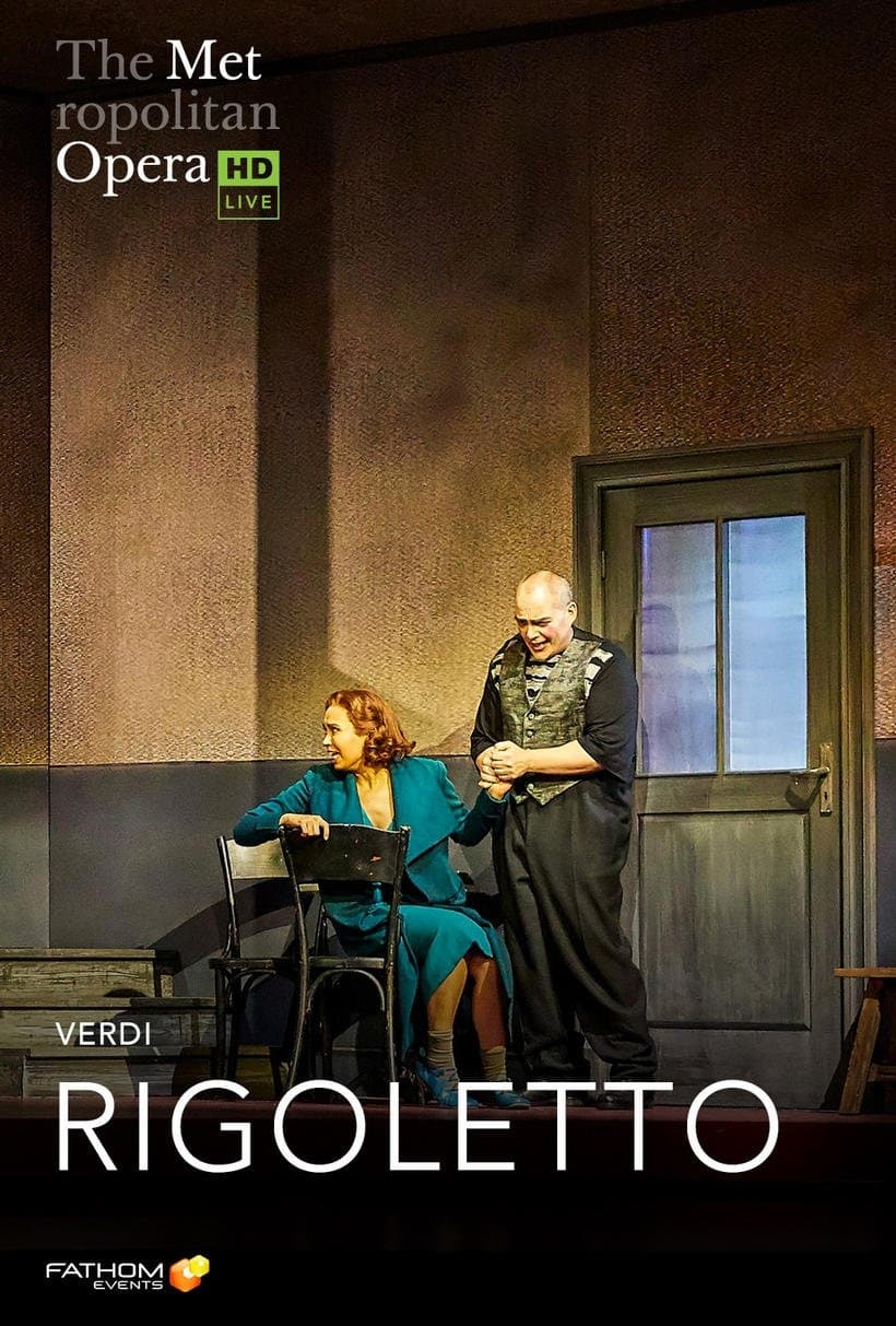 Poster The Metropolitan Opera: Rigoletto
