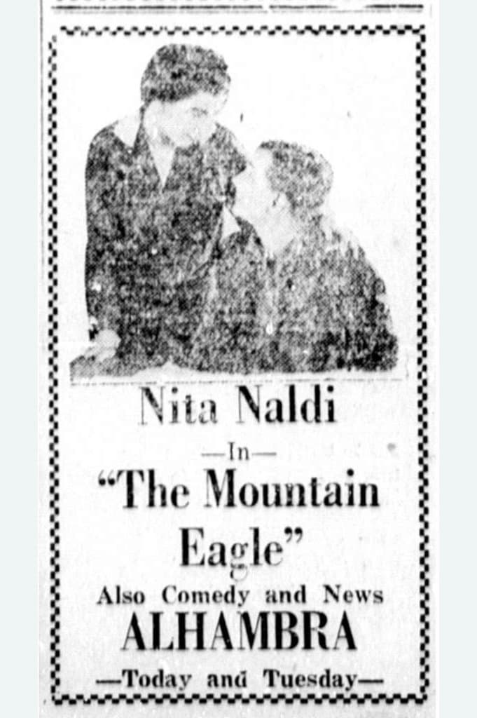 Poster The Mountain Eagle