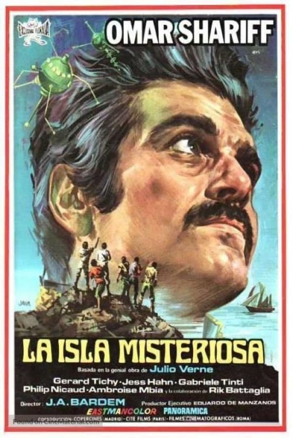Poster The Mysterious Island
