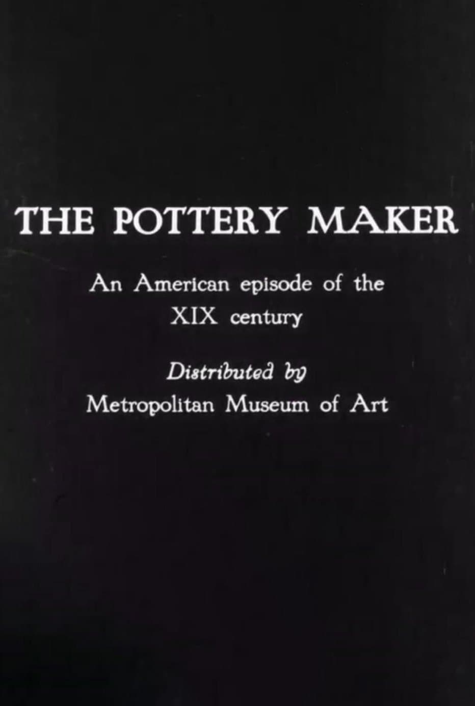 Poster The Pottery Maker