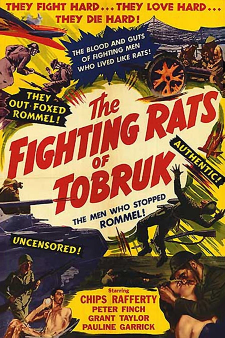 Poster The Rats of Tobruk