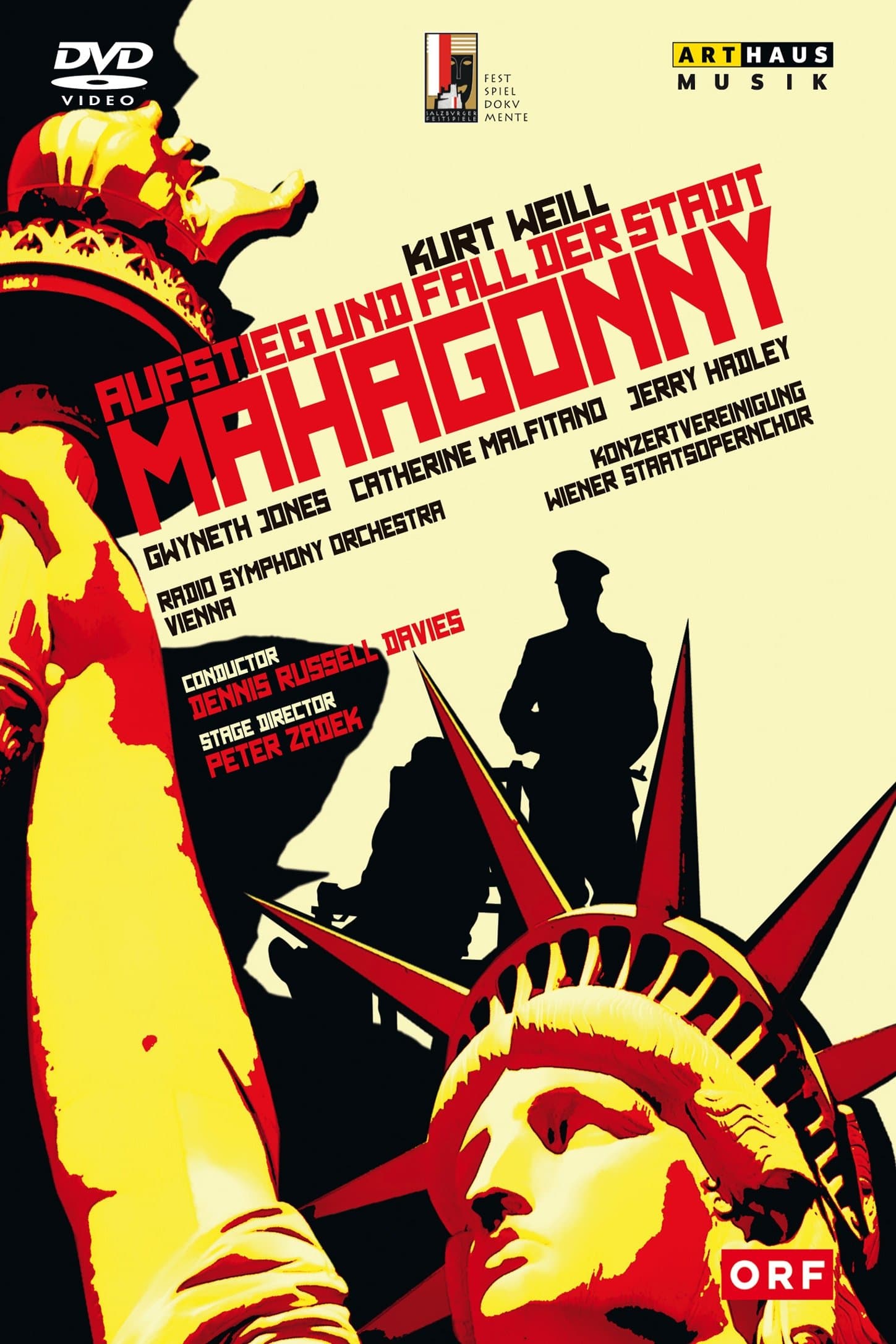 Poster The Rise and Fall of the City of Mahagonny