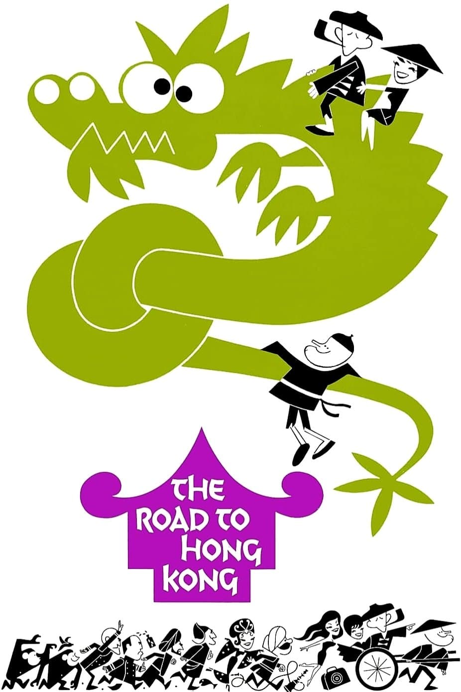 Poster The Road to Hong Kong