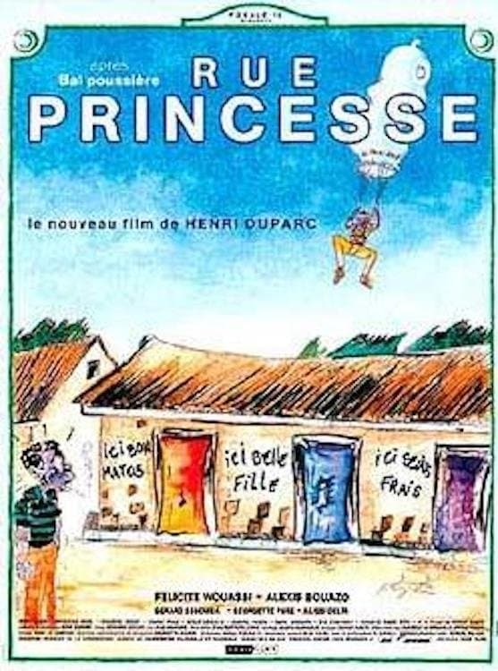 Poster The Rue Princesse Street