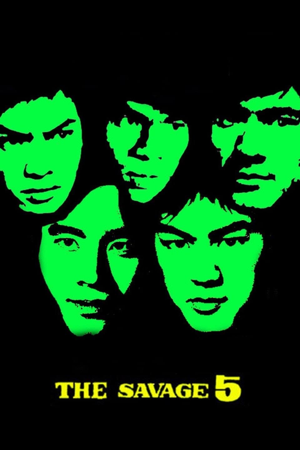 Poster The Savage Five