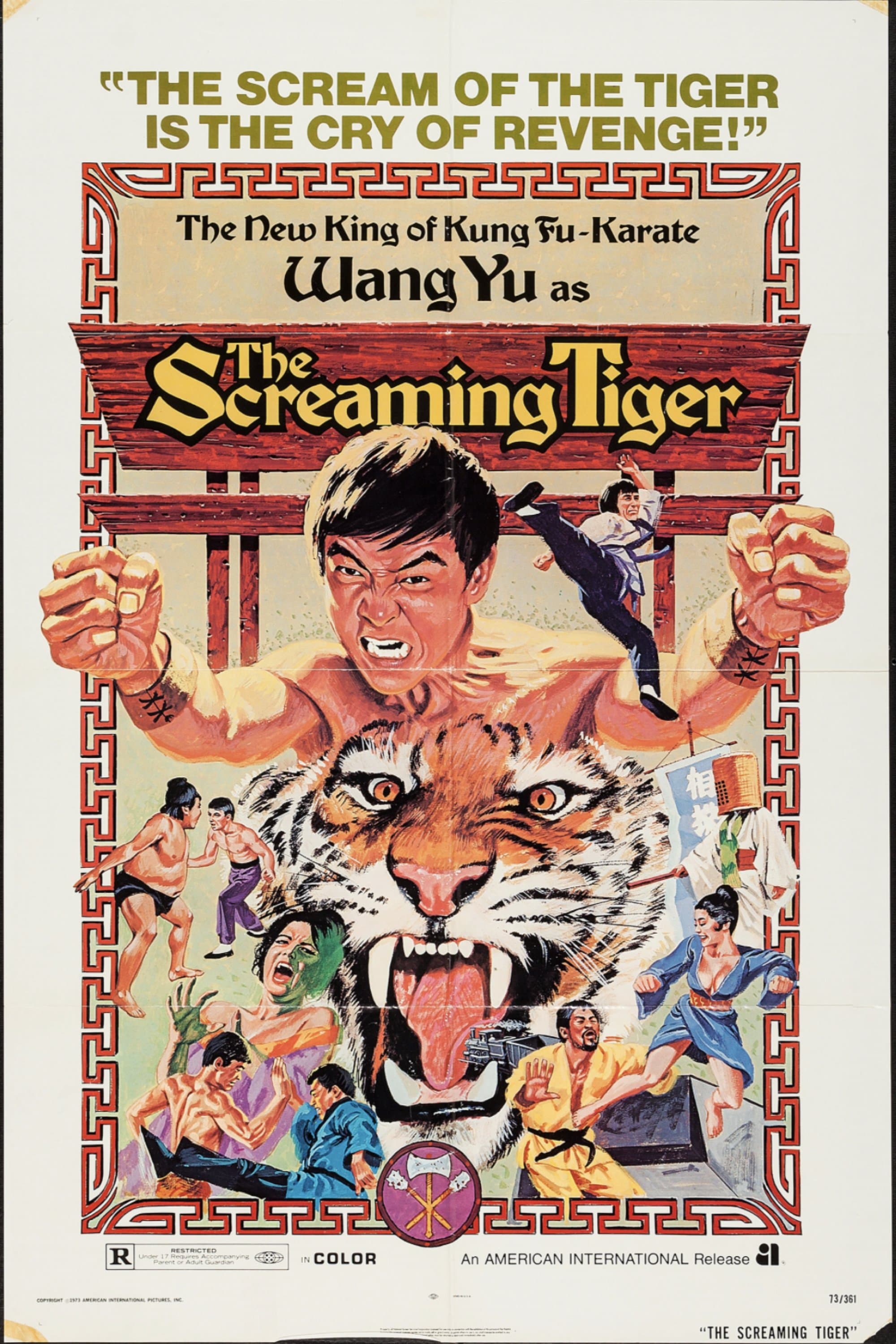 Poster The Screaming Tiger