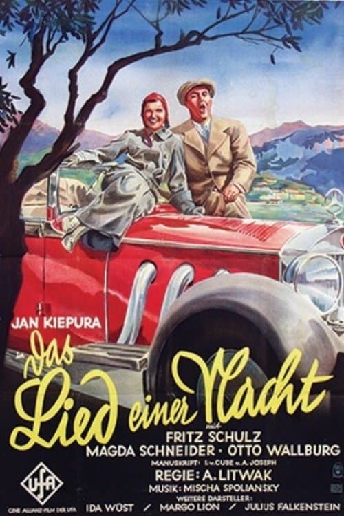 Poster The Song of Night