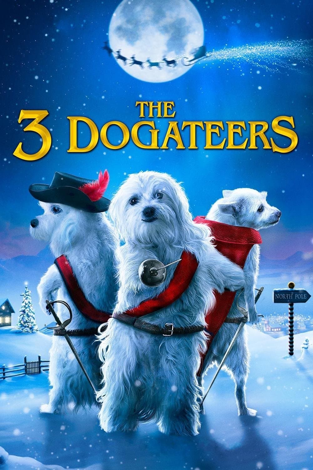 Poster The Three Dogateers