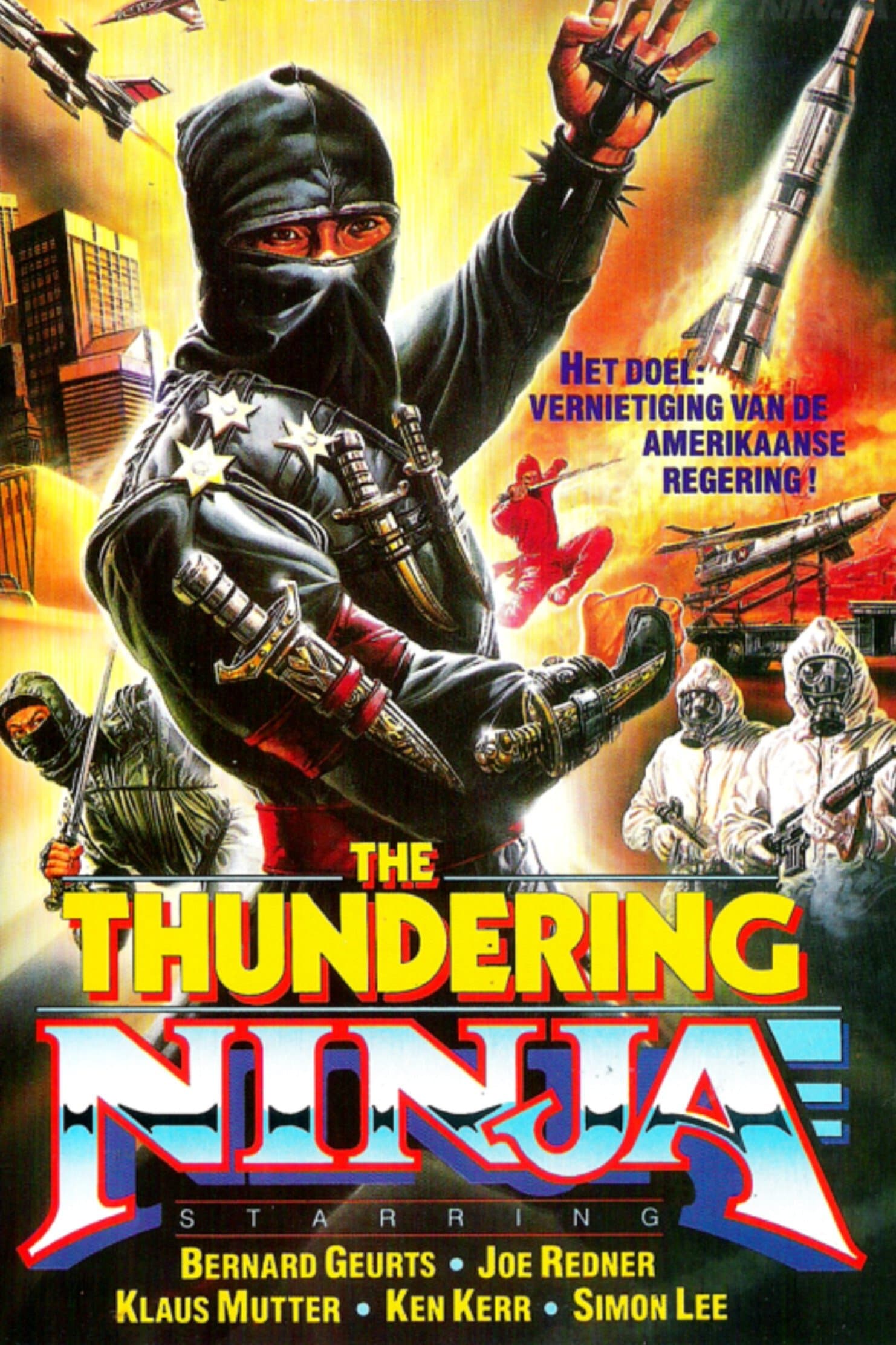 Poster The Thundering Ninja