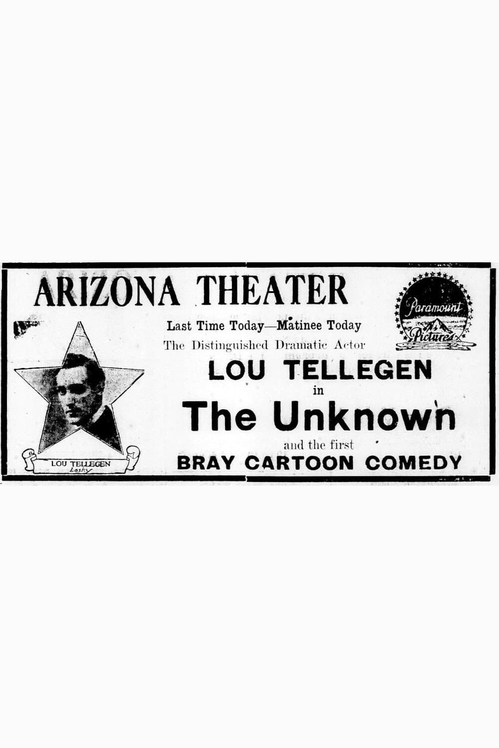 Poster The Unknown