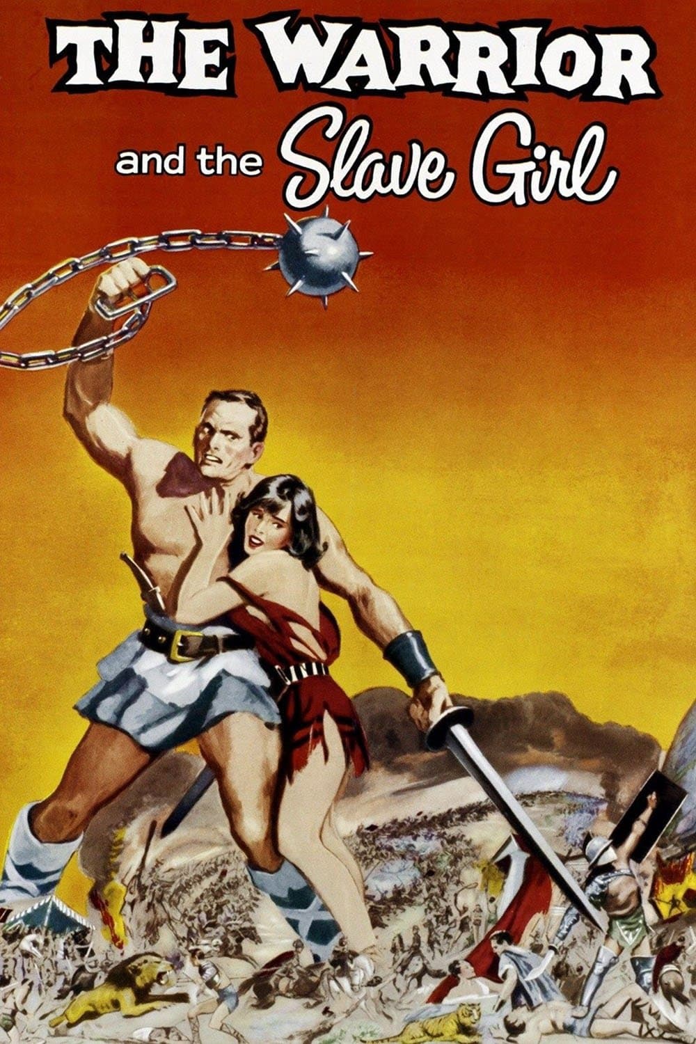 Poster The Warrior and the Slave Girl