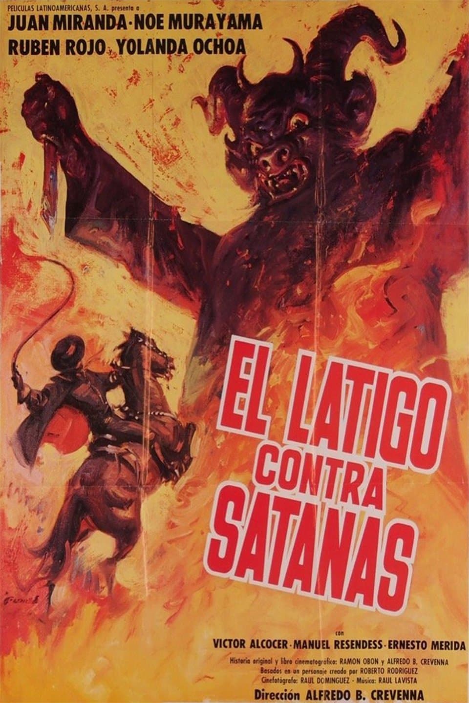 Poster The Whip vs. Satan