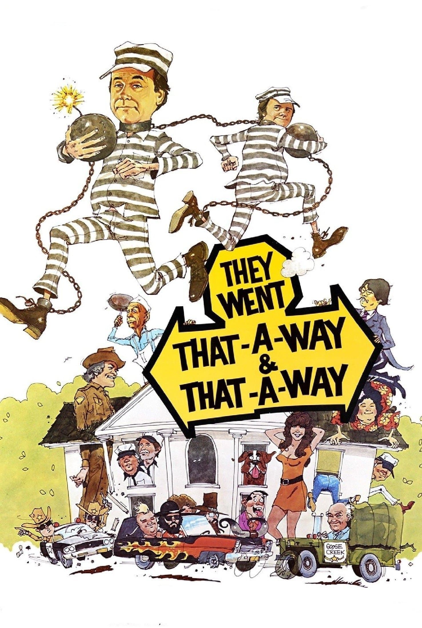 Poster They Went That-A-Way & That-A-Way