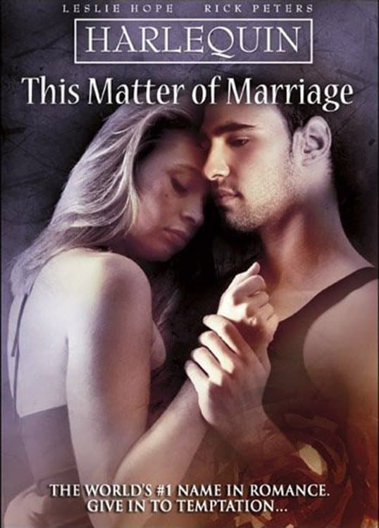 Poster This Matter of Marriage