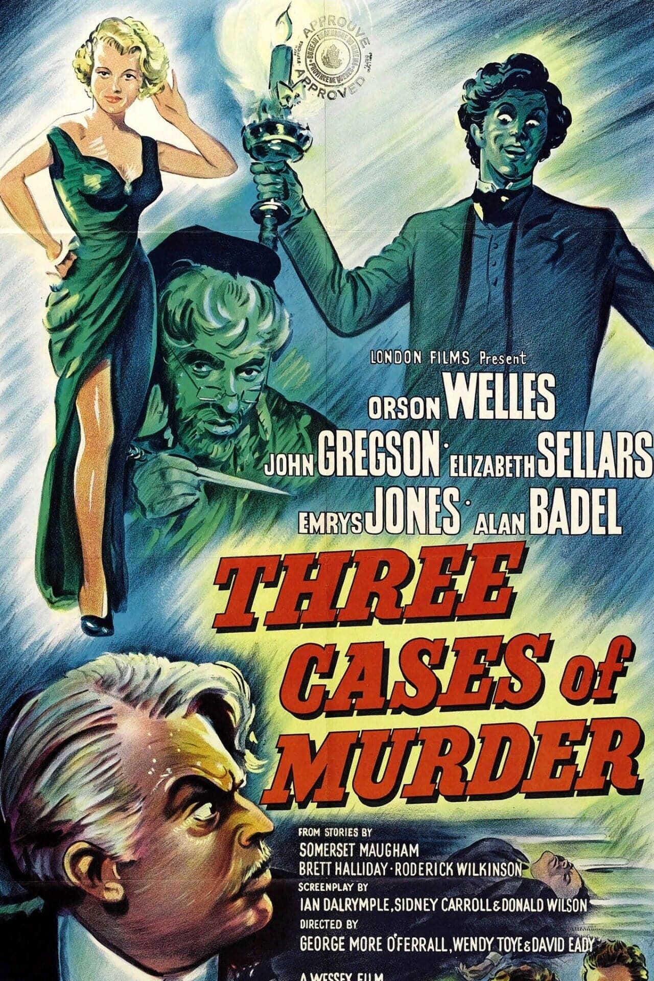 Poster Three Cases of Murder