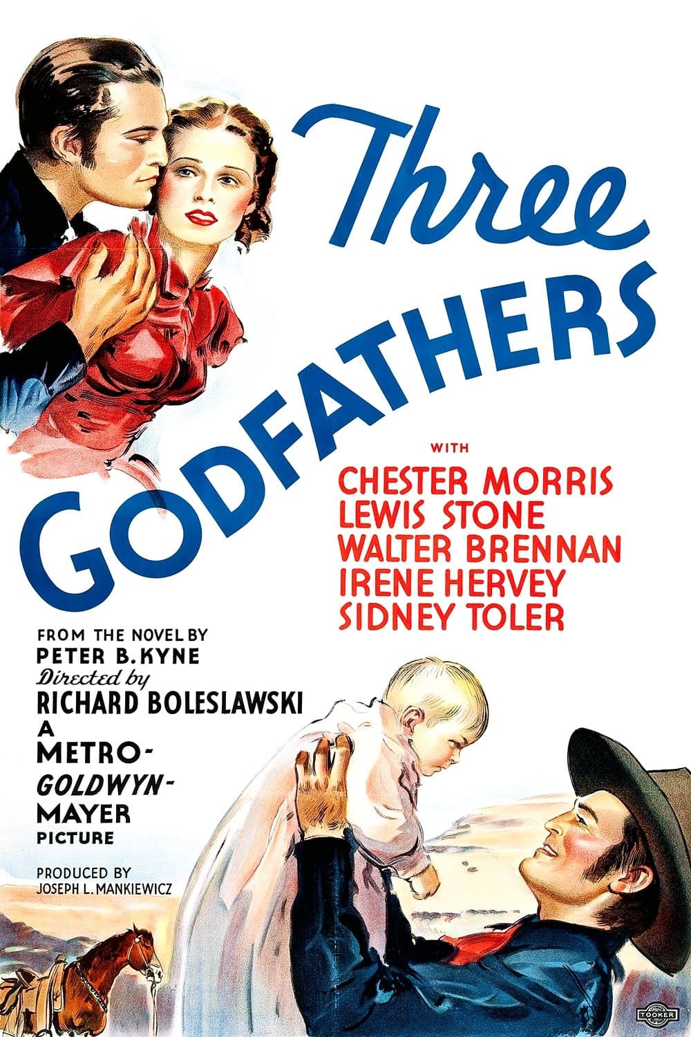 Poster Three Godfathers