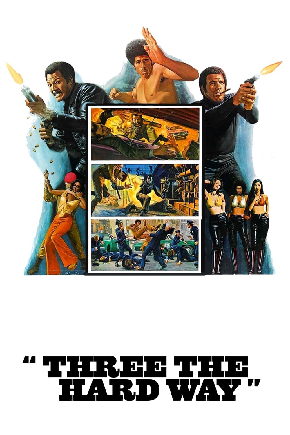 Poster Three the Hard Way