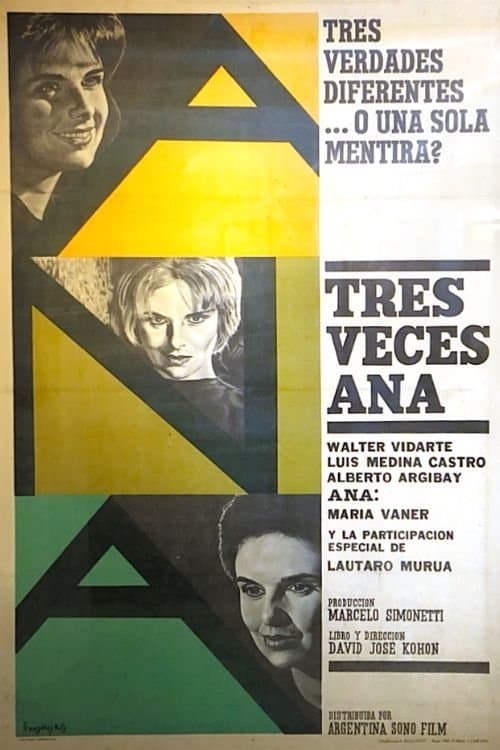 Poster Three Times Ana