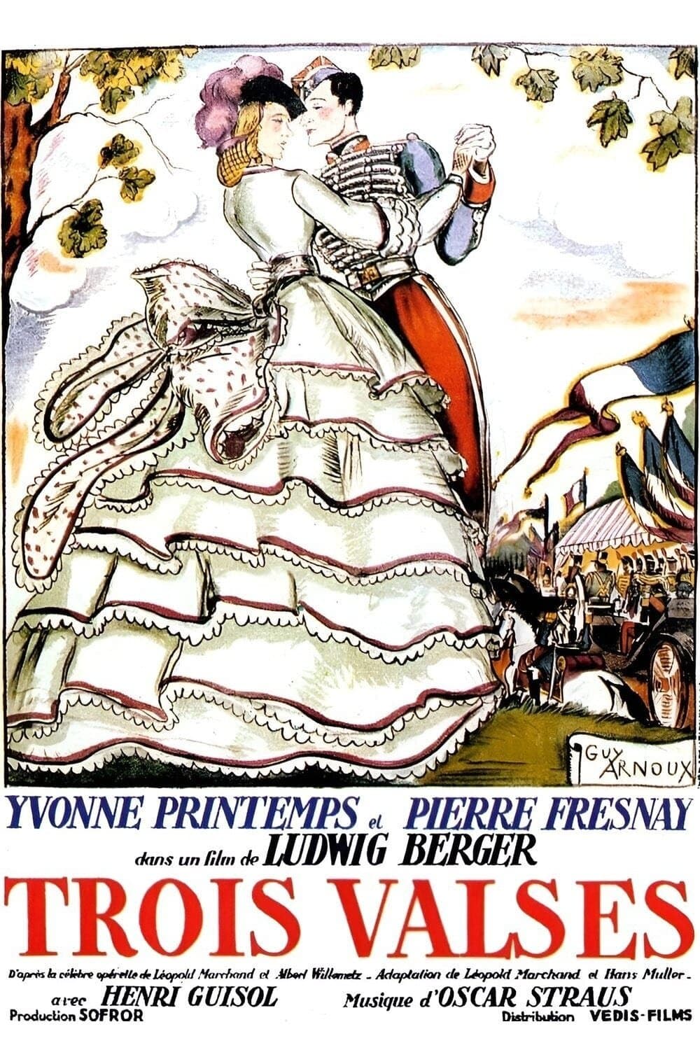 Poster Three Waltzes