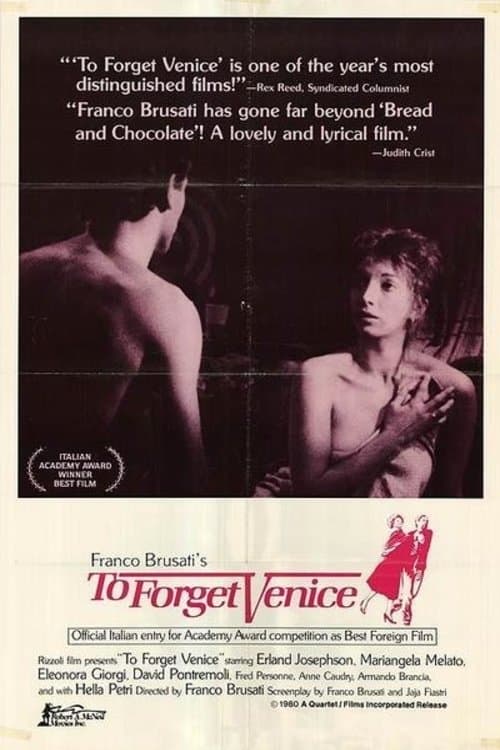 Poster To Forget Venice