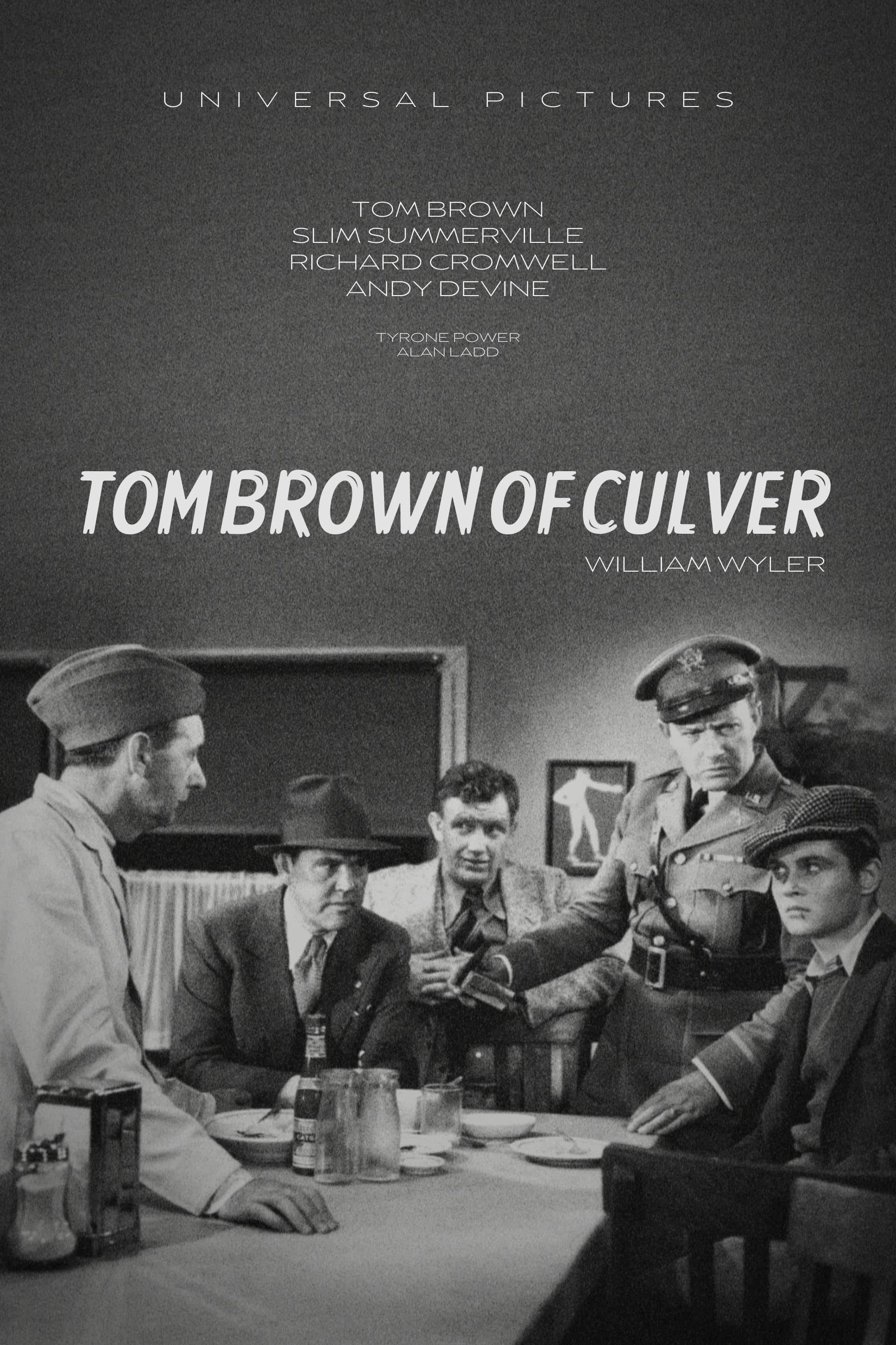 Poster Tom Brown of Culver