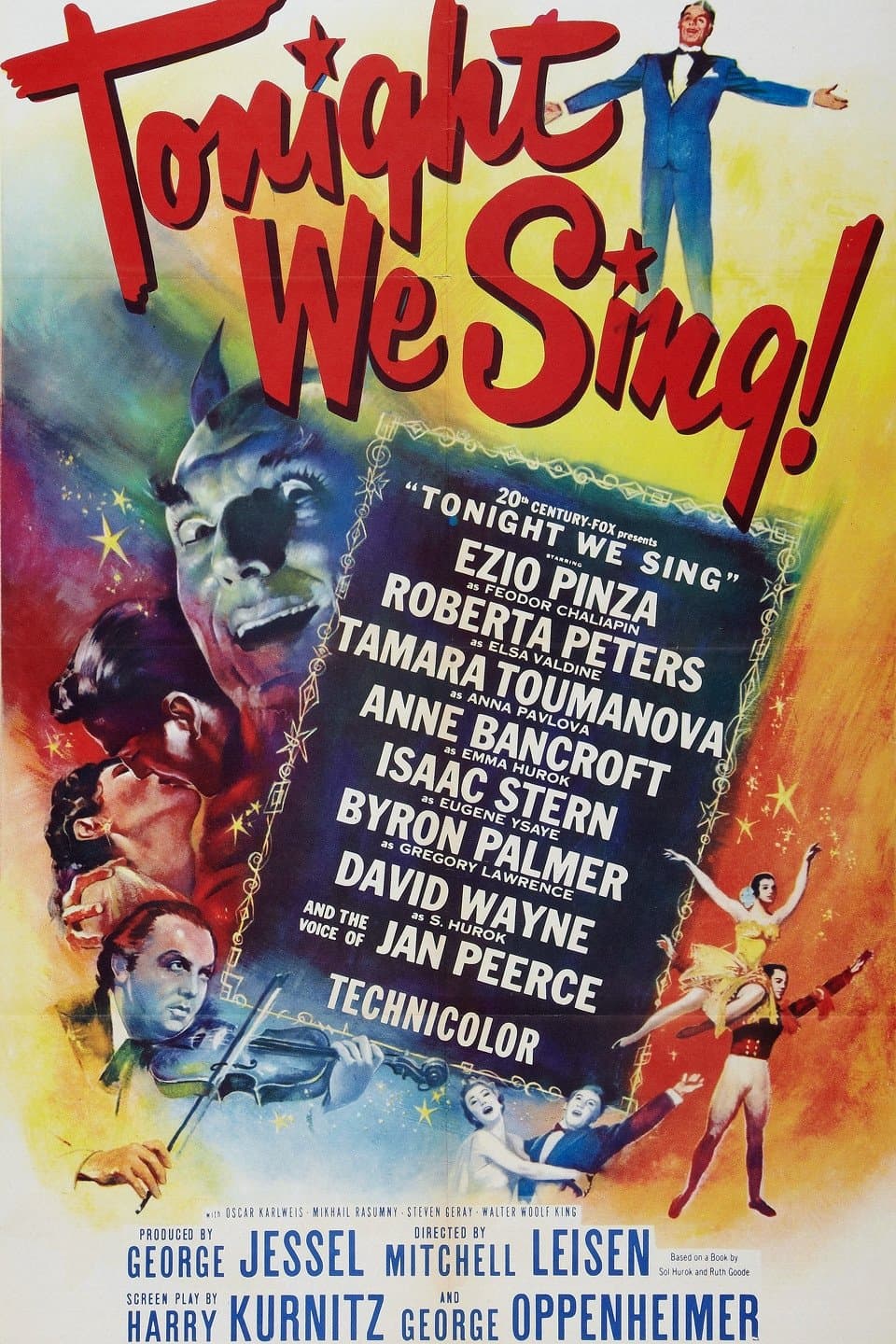 Poster Tonight We Sing