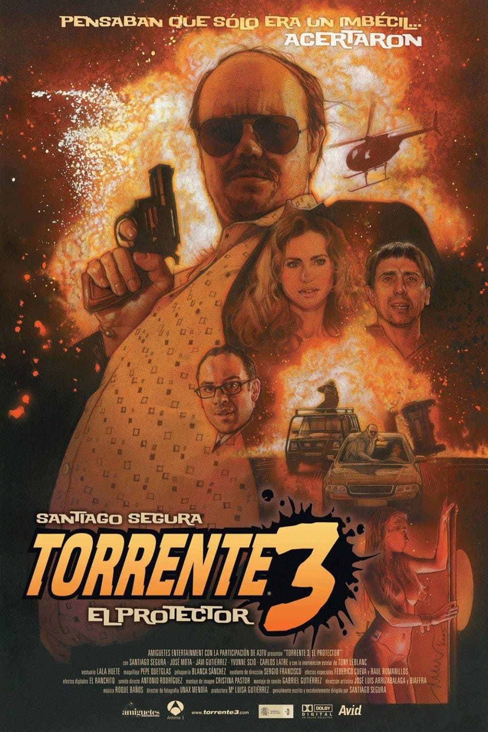 Poster Torrente 3: The Protector